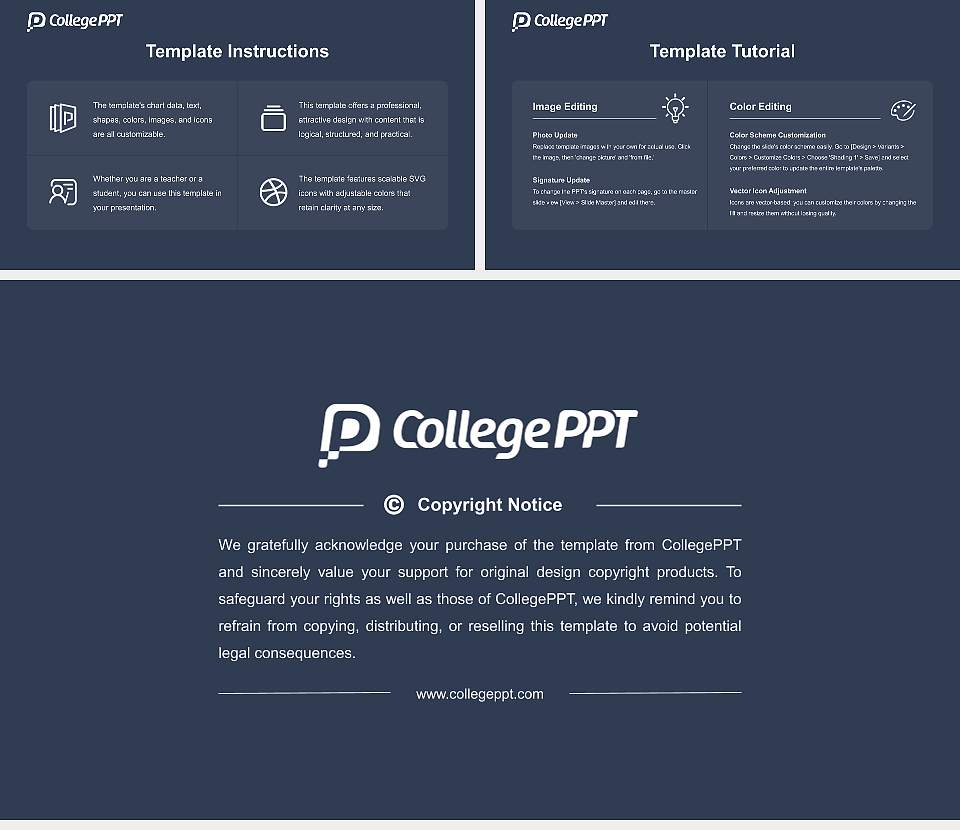 The College of Health Care Professions-McAllen Course/Courseware Creation PPT Template16:9 ratio PPT effect preview image5
