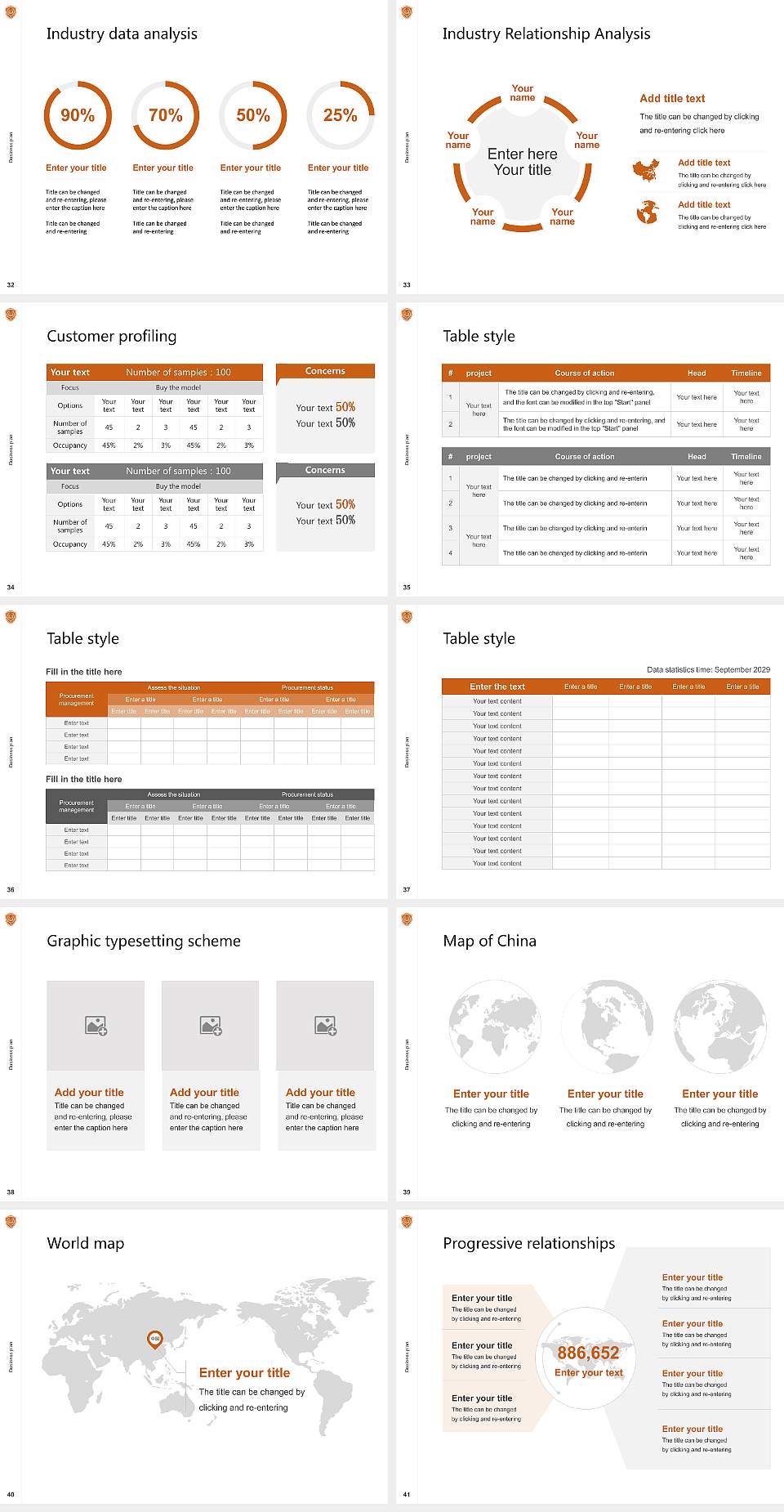 The University of Texas at Tyler Competition/Entrepreneurship Contest PPT Template4:3 ratio PPT effect preview image5