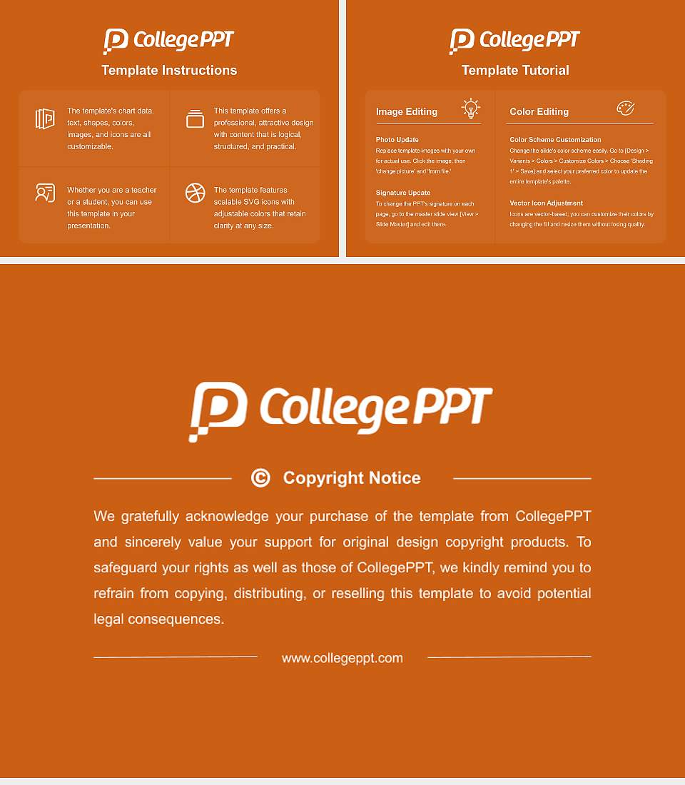 The University of Texas at Tyler Academic Presentation/Research Findings Report PPT Template4:3 ratio PPT effect preview image5