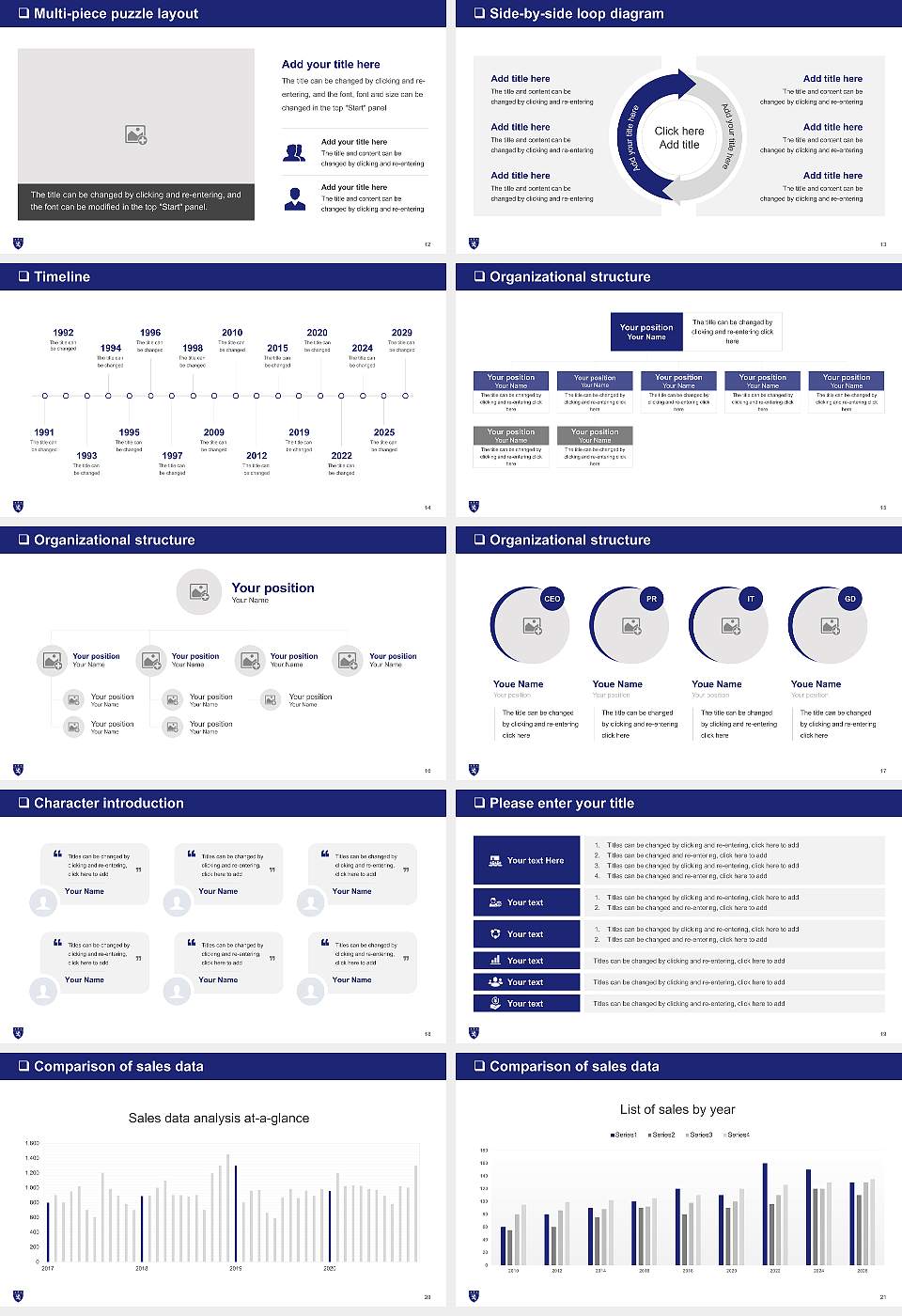 The King’S College General Purpose PPT Template16:9 ratio PPT effect preview image3