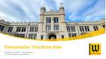 The College of Wooster Course/Courseware Creation PPT Template