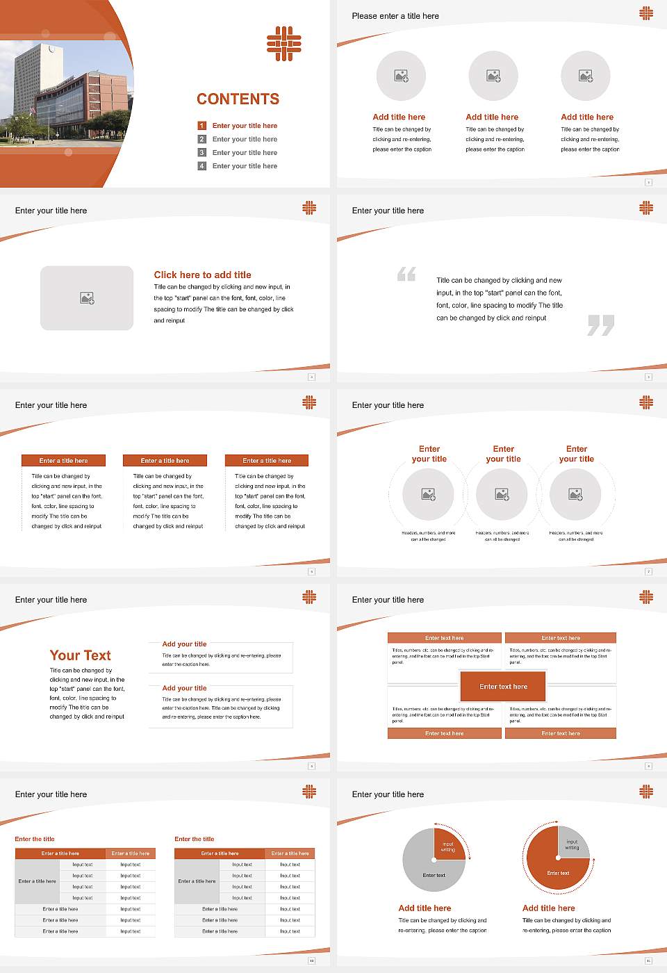 The University of Texas Health Science Center at Houston Course/Courseware Creation PPT Template16:9 ratio PPT effect preview image2