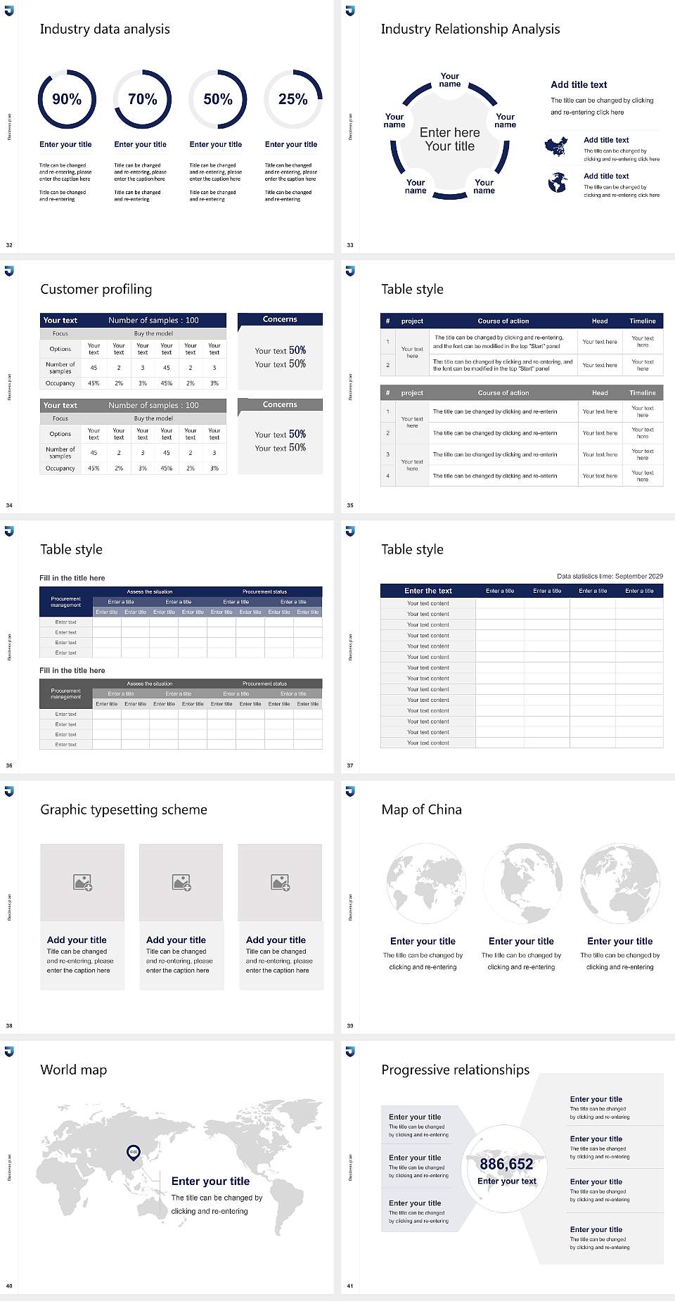 Thomas Jefferson University Competition/Entrepreneurship Contest PPT Template4:3 ratio PPT effect preview image5