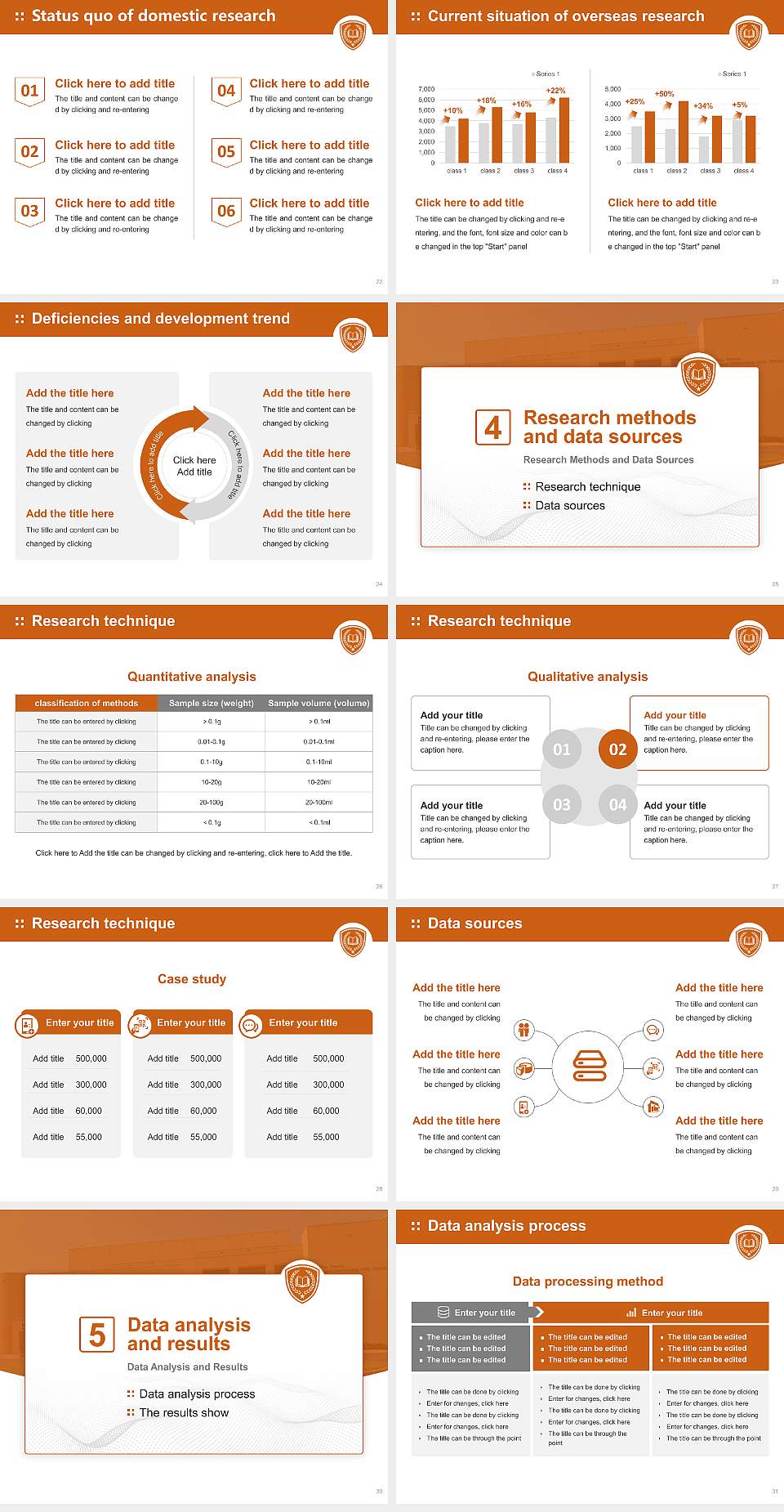 The University of Texas at Tyler Graduation Thesis Defense PPT Template4:3 ratio PPT effect preview image4