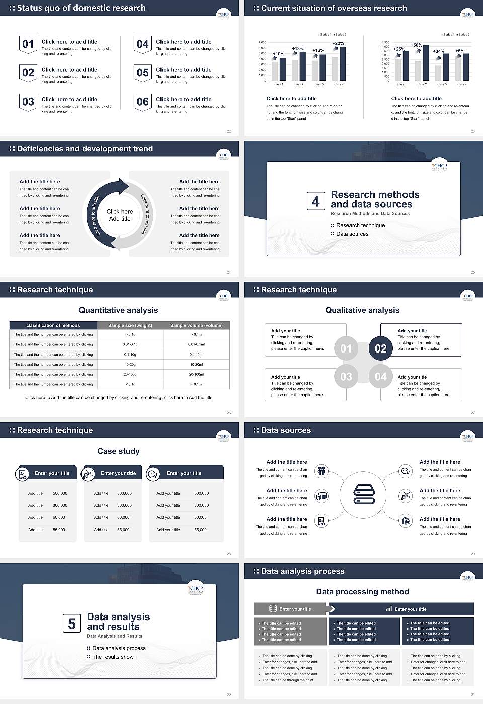 The College of Health Care Professions-Houston Southwest Graduation Thesis Defense PPT Template16:9 ratio PPT effect preview image4