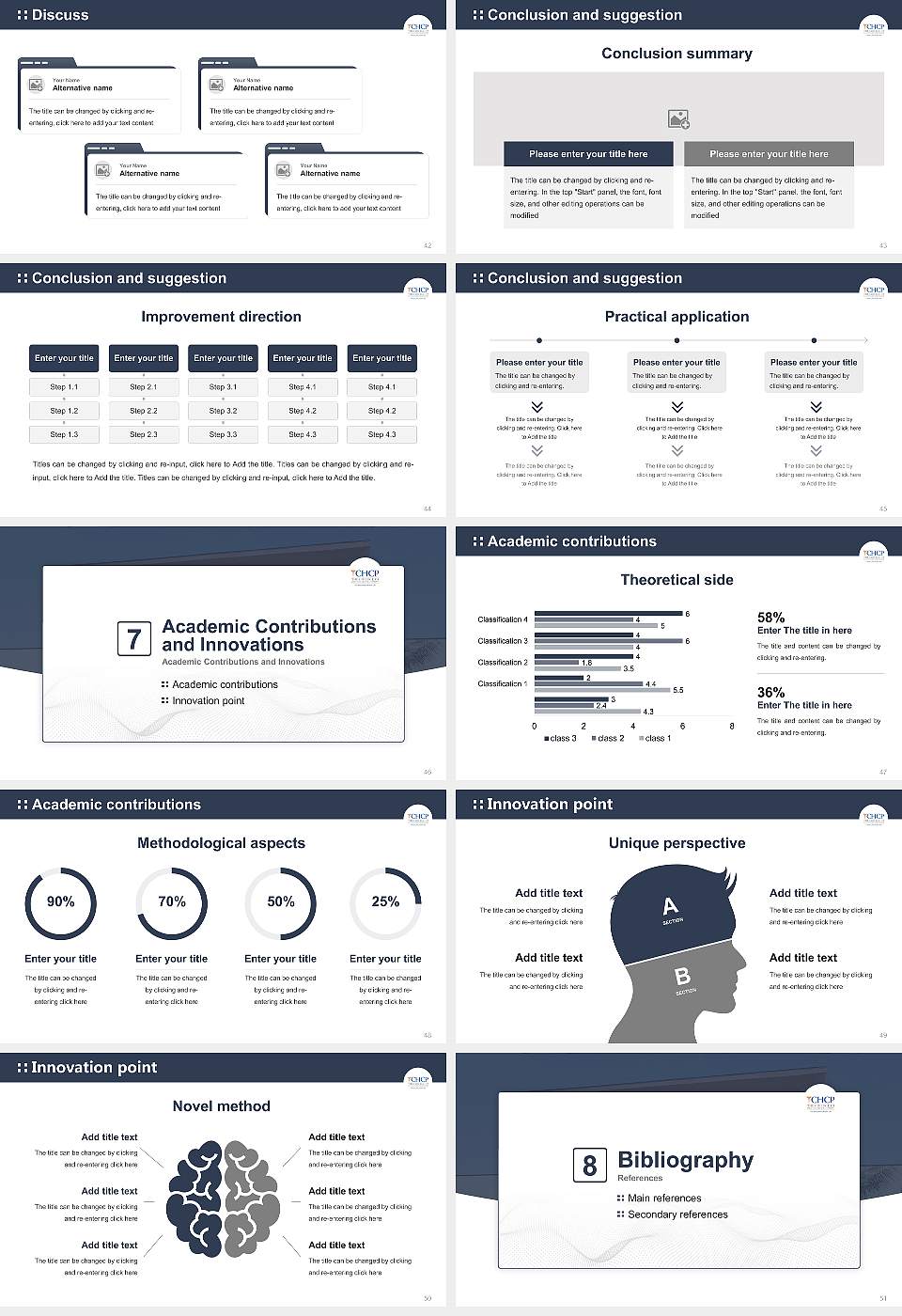 The College of Health Care Professions-McAllen Graduation Thesis Defense PPT Template16:9 ratio PPT effect preview image6