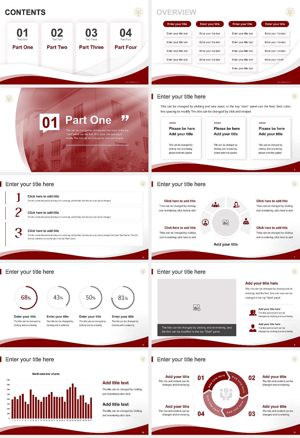 The Wright Institute Lecture Sharing and Networking Event PPT Template16:9 ratio PPT effect preview image2