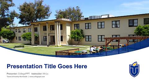 Touro University Worldwide Course/Courseware Creation PPT Template