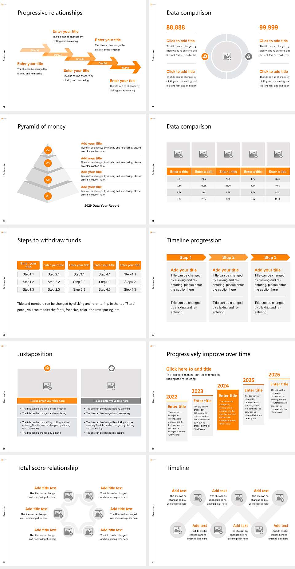 The University of Tennessee-Knoxville Competition/Entrepreneurship Contest PPT Template4:3 ratio PPT effect preview image8