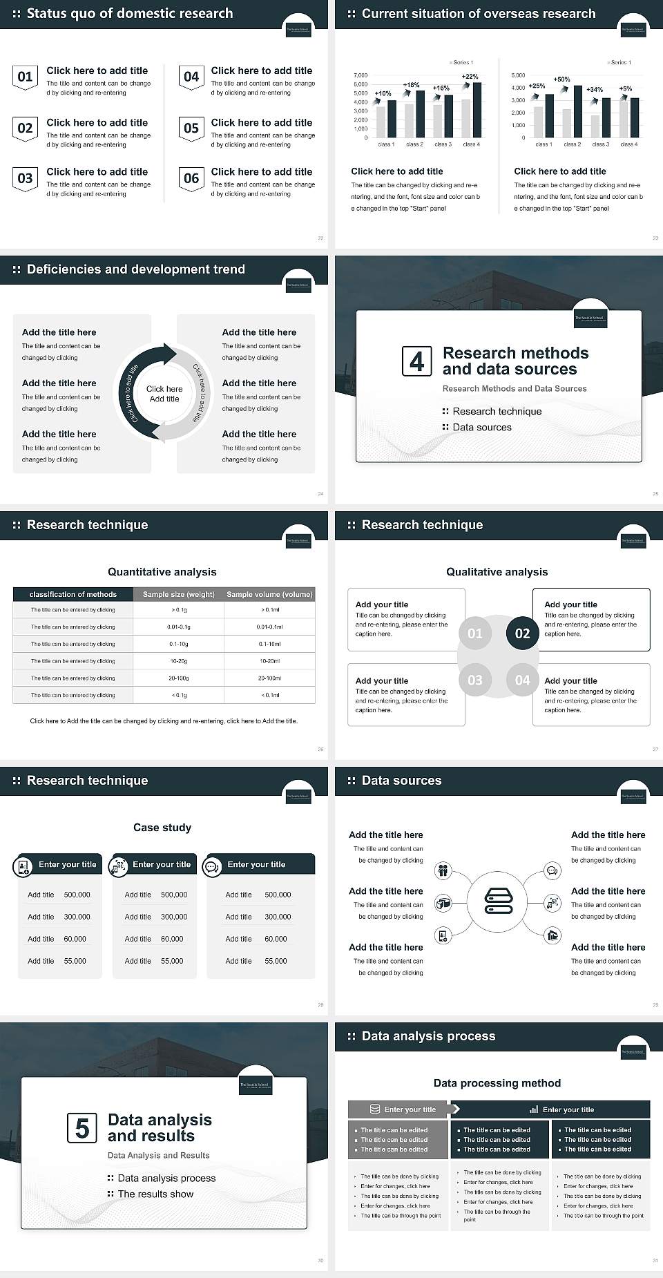 The Seattle School of Theology & Psychology Graduation Thesis Defense PPT Template4:3 ratio PPT effect preview image4