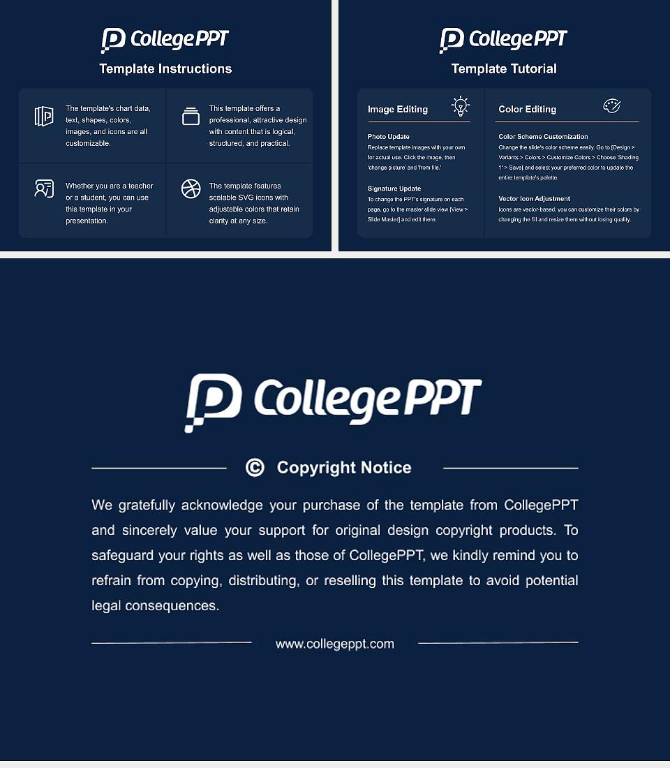 The Master’S University Academic Presentation/Research Findings Report PPT Template4:3 ratio PPT effect preview image5