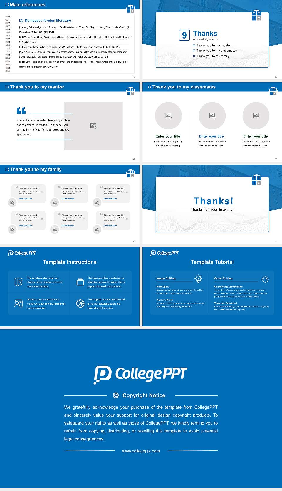 Toyota Technological Institute at Chicago Graduation Thesis Defense PPT Template16:9 ratio PPT effect preview image7