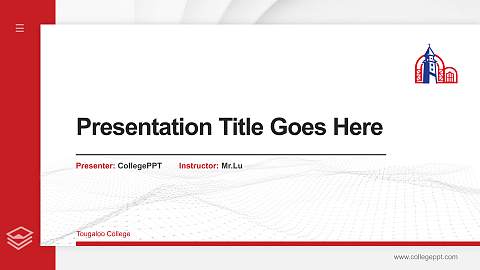 Tougaloo College Thesis Proposal/Graduation Defense PPT Template