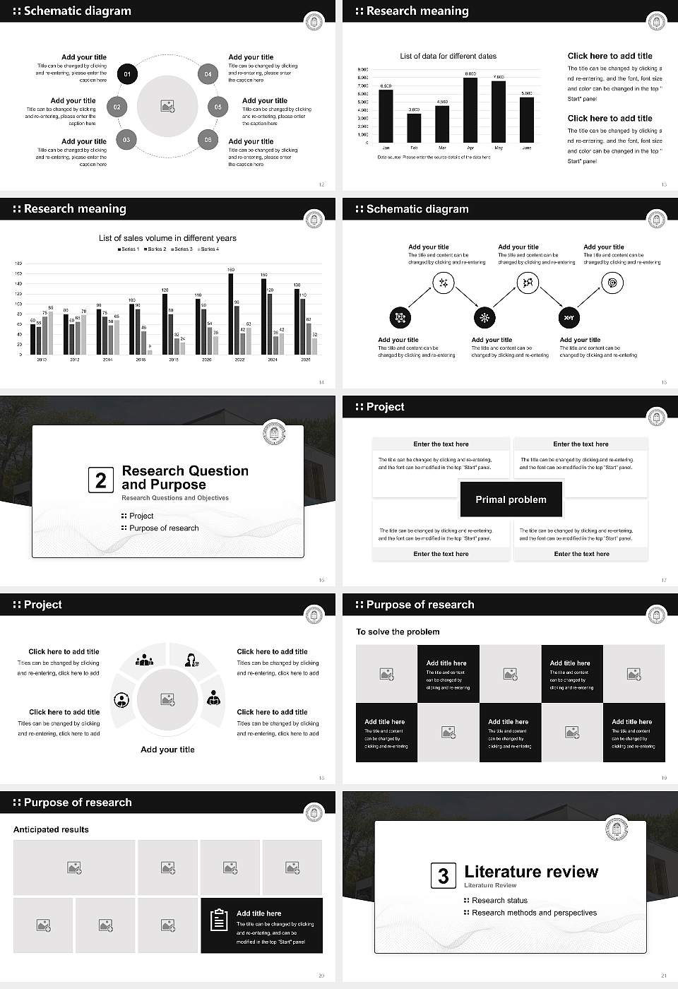 Theological Seminary of the Reformed Episcopal Church Graduation Thesis Defense PPT Template16:9 ratio PPT effect preview image3
