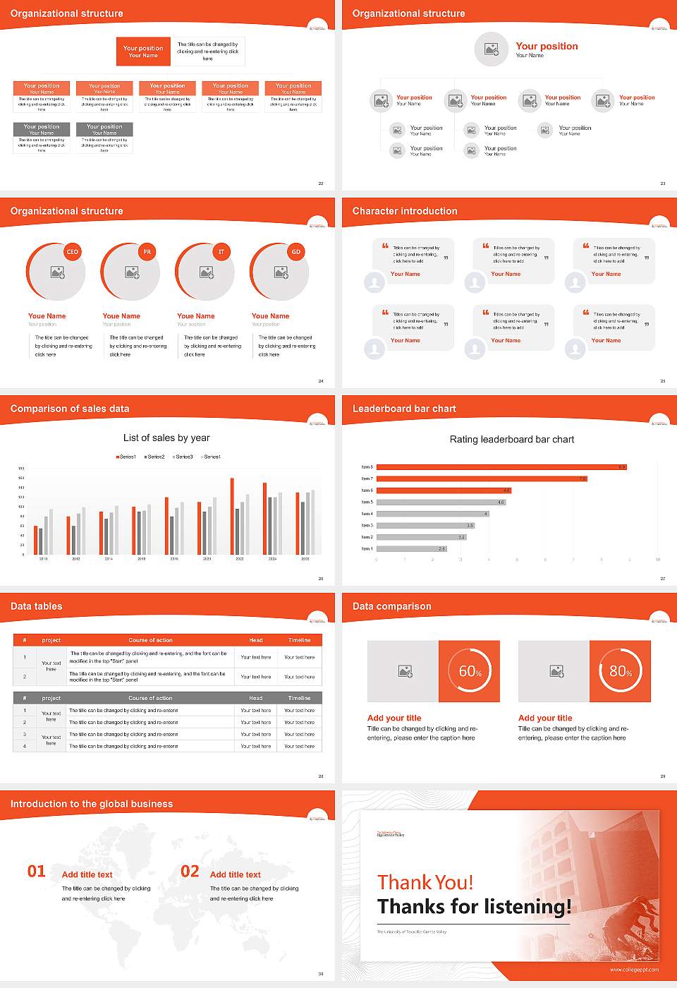 The University of Texas Rio Grande Valley Academic Presentation/Research Findings Report PPT Template16:9 ratio PPT effect preview image4