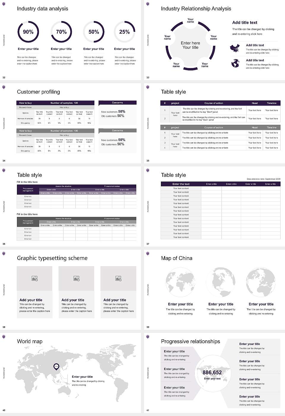 Trevecca Nazarene University Competition/Entrepreneurship Contest PPT Template16:9 ratio PPT effect preview image5