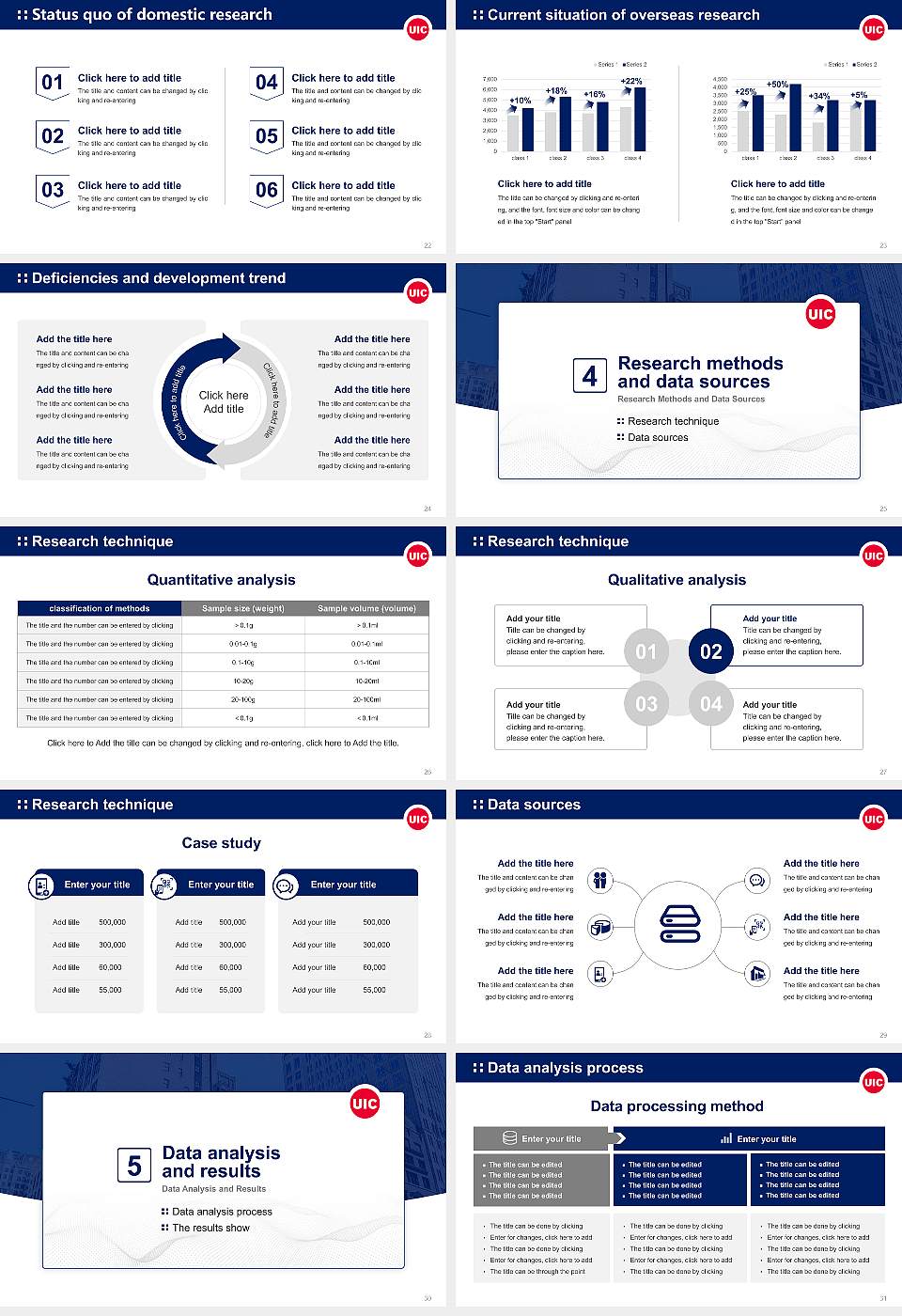 University of Illinois Chicago School of Law Graduation Thesis Defense PPT Template16:9 ratio PPT effect preview image4
