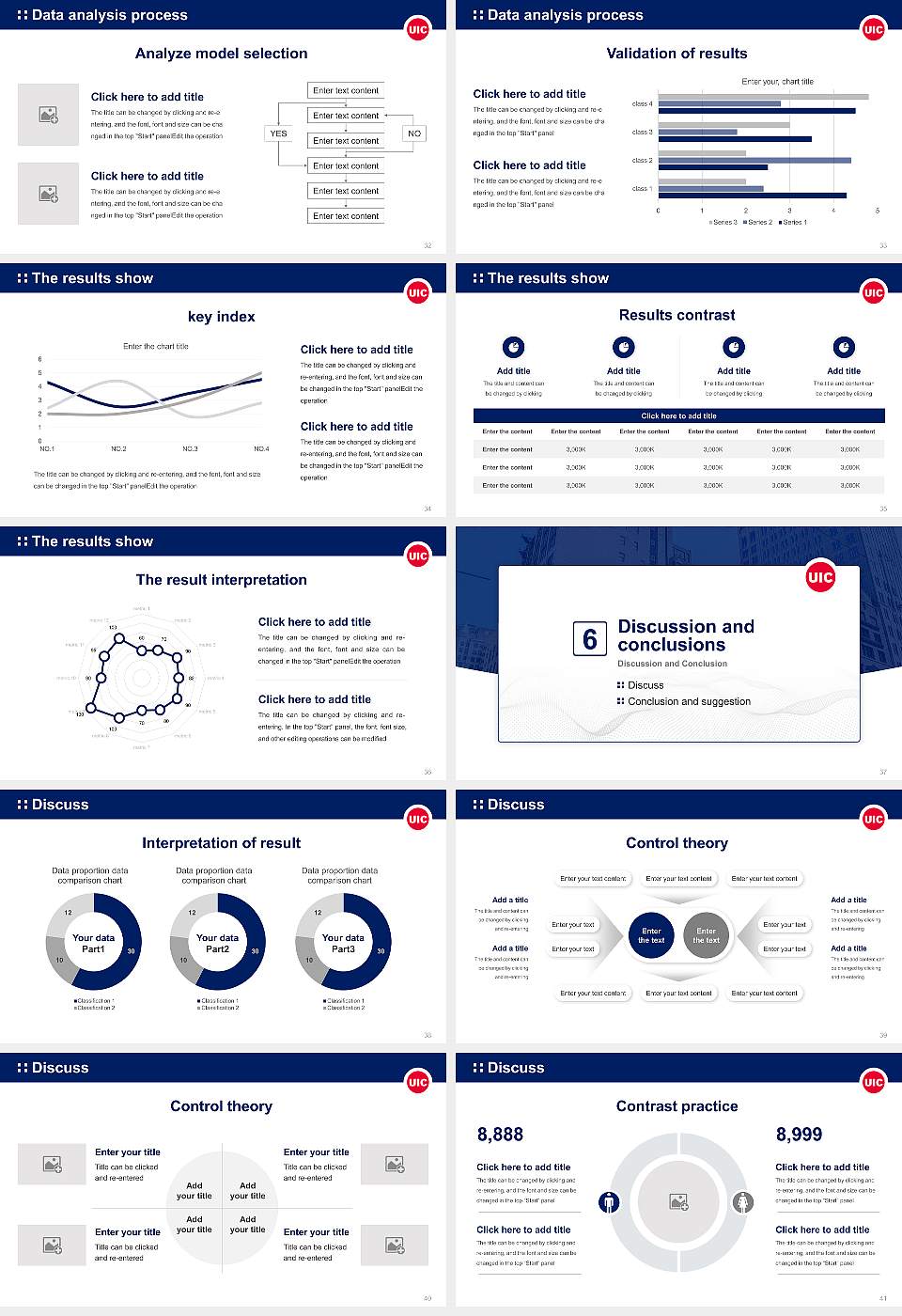 University of Illinois Chicago School of Law Graduation Thesis Defense PPT Template16:9 ratio PPT effect preview image5