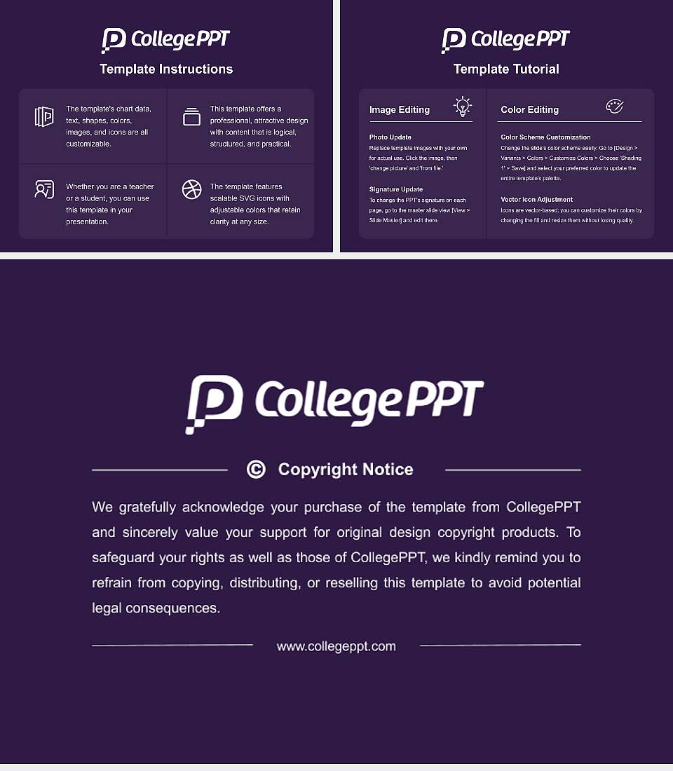 Trevecca Nazarene University Course/Courseware Creation PPT Template4:3 ratio PPT effect preview image5