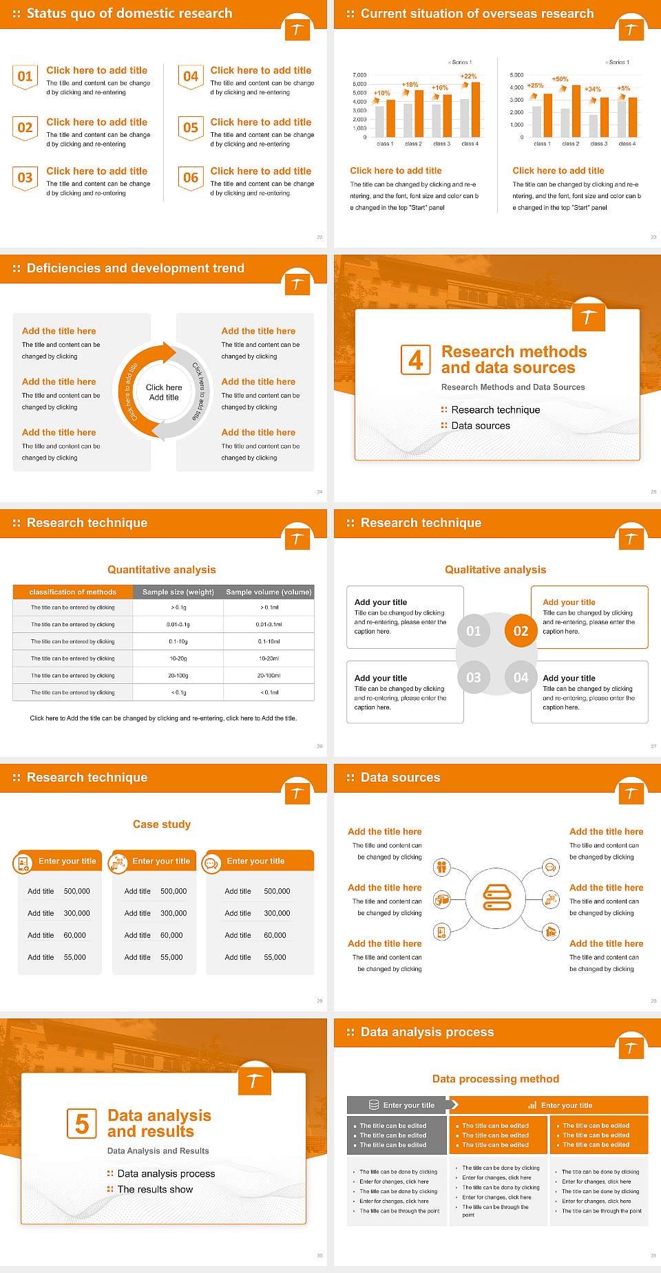 The University of Texas at El Paso Graduation Thesis Defense PPT Template4:3 ratio PPT effect preview image4