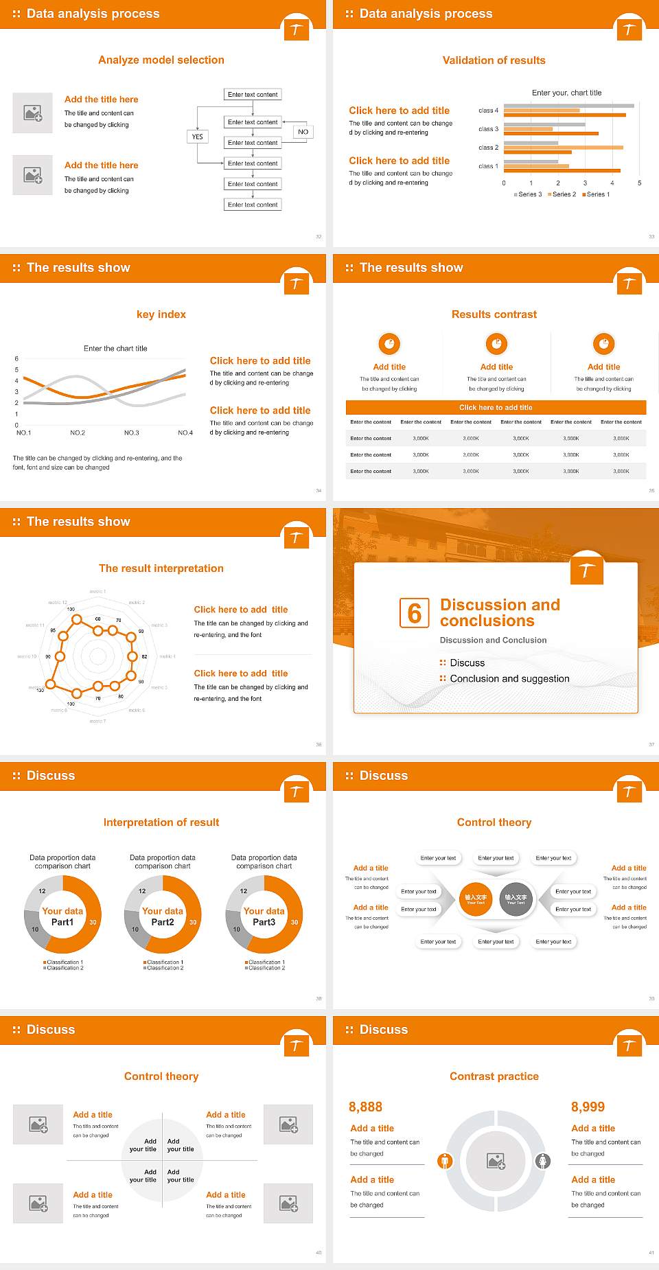 The University of Texas at El Paso Graduation Thesis Defense PPT Template4:3 ratio PPT effect preview image5