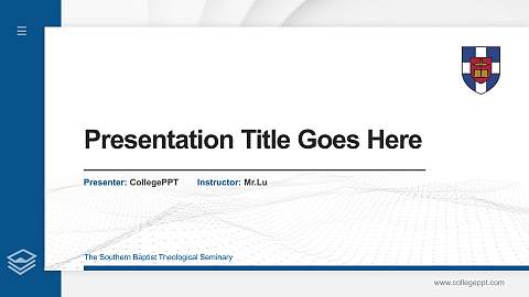 The Southern Baptist Theological Seminary Thesis Proposal/Graduation Defense PPT Template