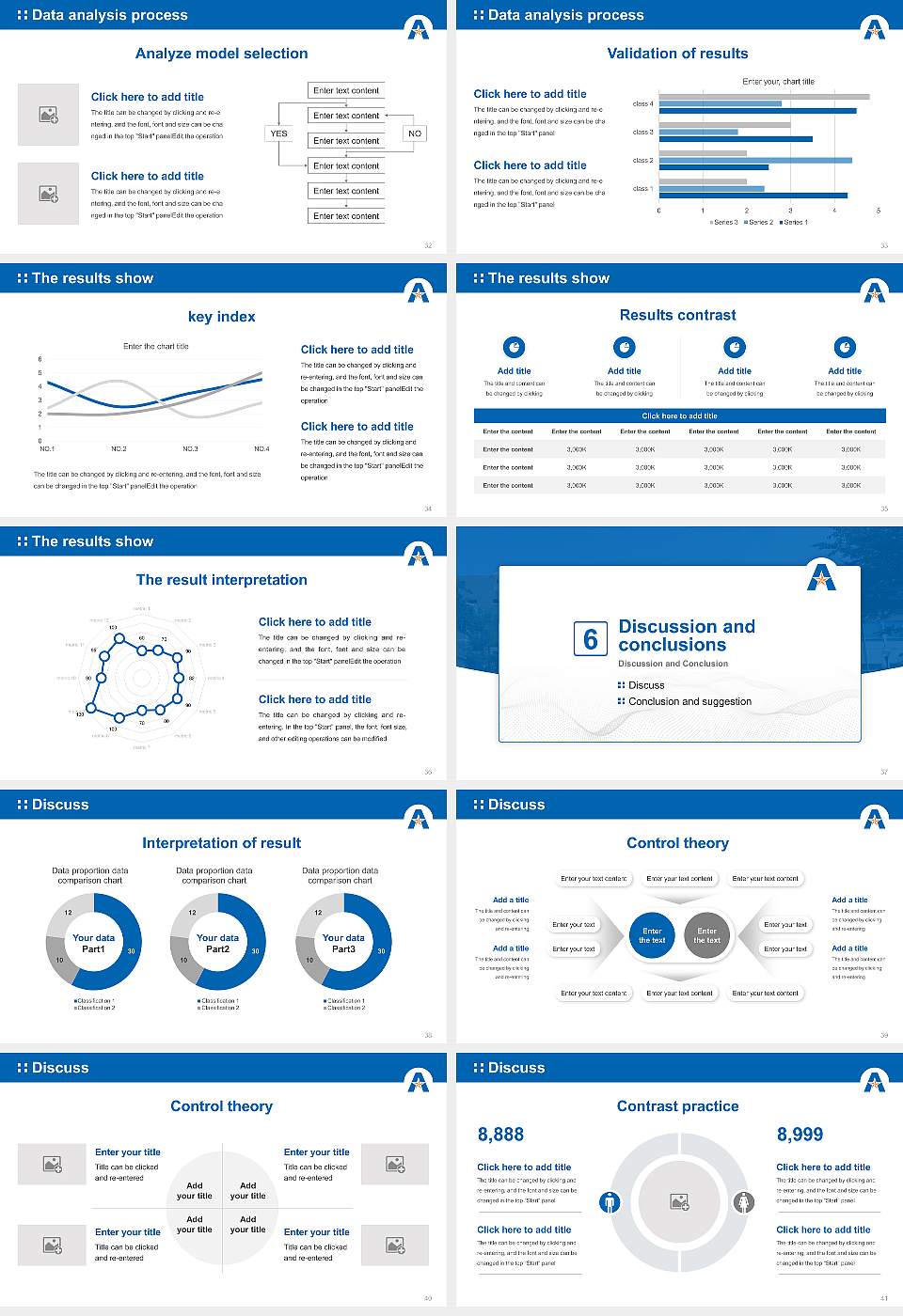 The University of Texas at Arlington Graduation Thesis Defense PPT Template16:9 ratio PPT effect preview image5