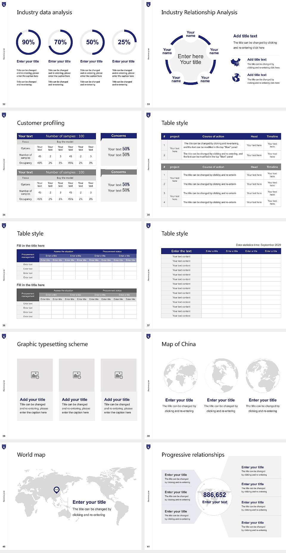 The King’S College Competition/Entrepreneurship Contest PPT Template4:3 ratio PPT effect preview image5
