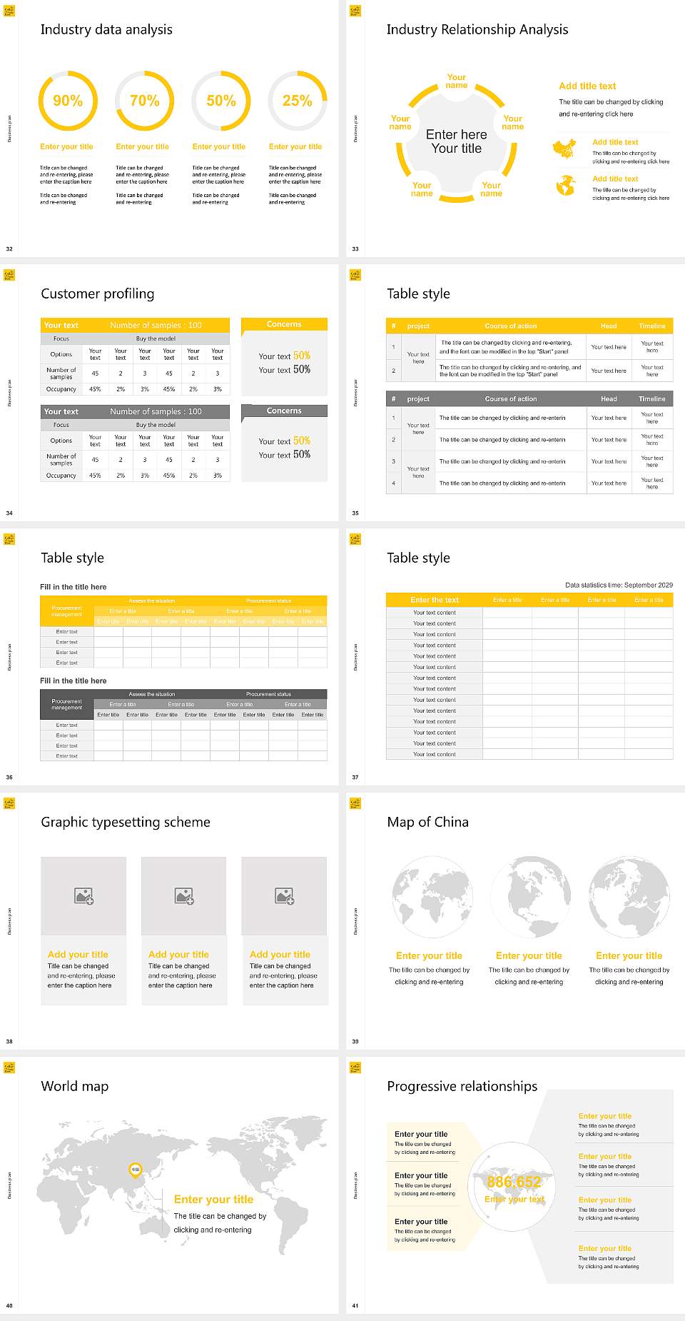 The College of Saint Rose Competition/Entrepreneurship Contest PPT Template4:3 ratio PPT effect preview image5