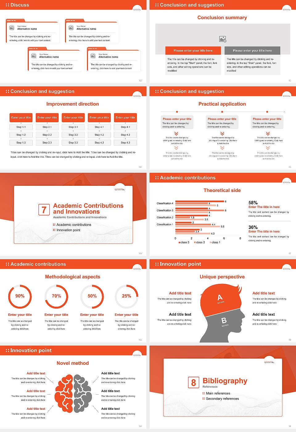 The University of Texas Rio Grande Valley Graduation Thesis Defense PPT Template16:9 ratio PPT effect preview image6