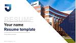 Thomas Jefferson University Resume PPT Template