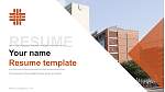 The University of Texas Health Science Center at Houston Resume Templat PPT