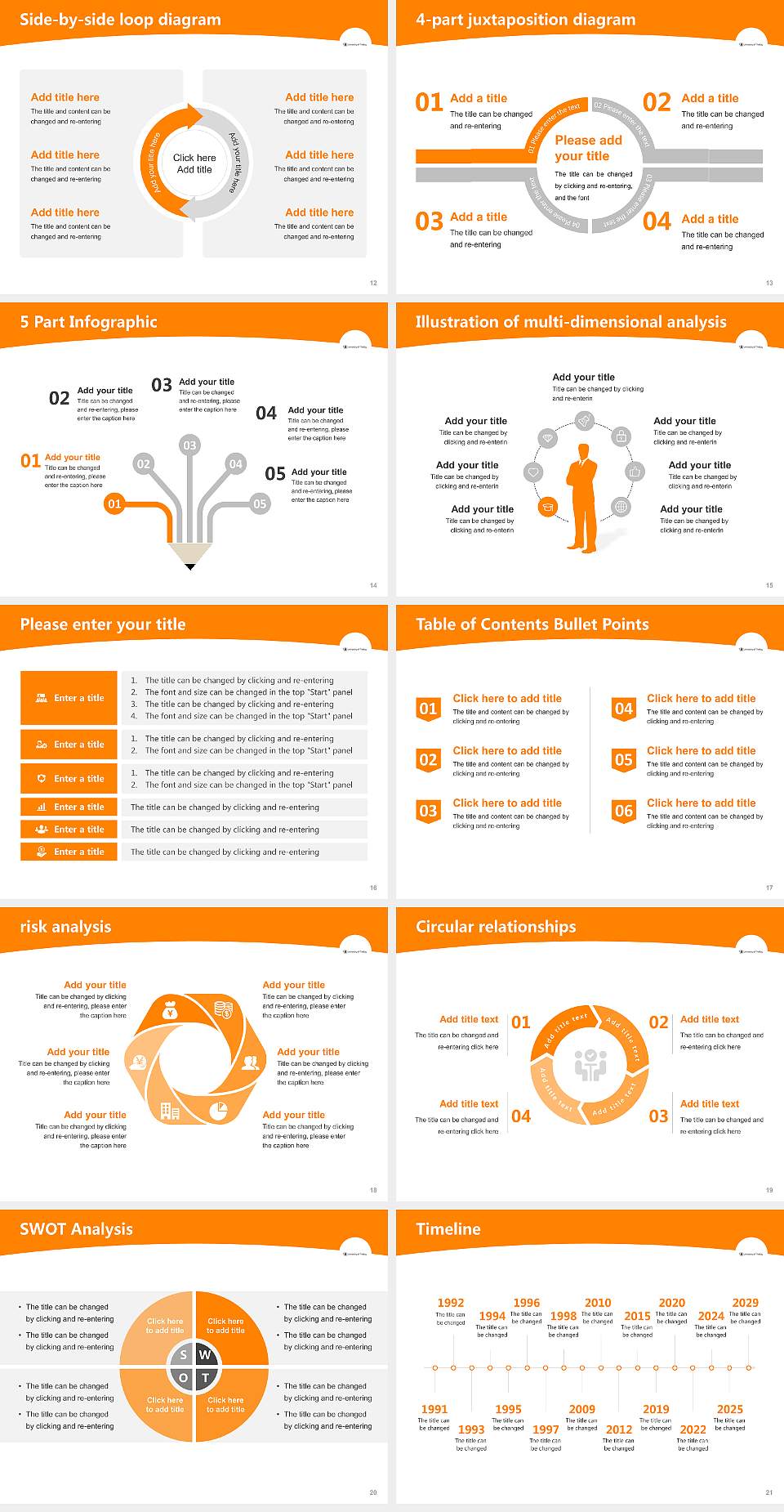 University of Findlay Academic Presentation/Research Findings Report PPT Template4:3 ratio PPT effect preview image3