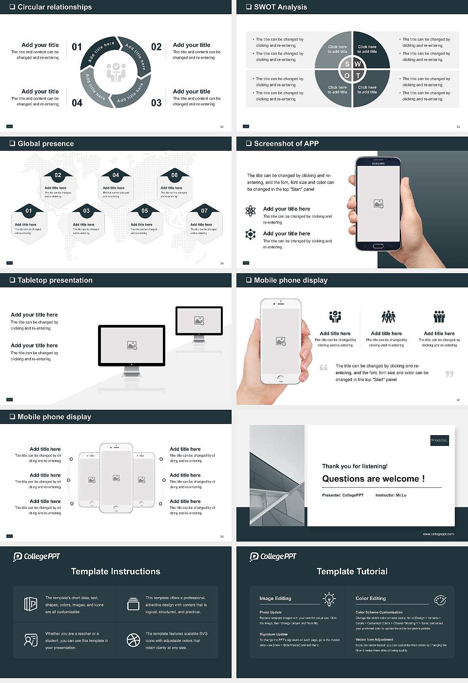 The Seattle School of Theology & Psychology General Purpose PPT Template16:9 ratio PPT effect preview image5