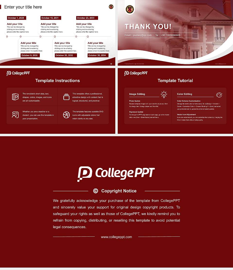 Thomas More College of Liberal Arts Lecture Sharing and Networking Event PPT Template16:9 ratio PPT effect preview image4