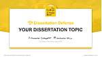 The College of Saint Rose Graduation Thesis Defense PPT Template