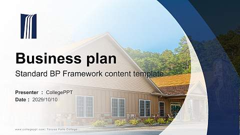 Toccoa Falls College Competition/Entrepreneurship Contest PPT Template