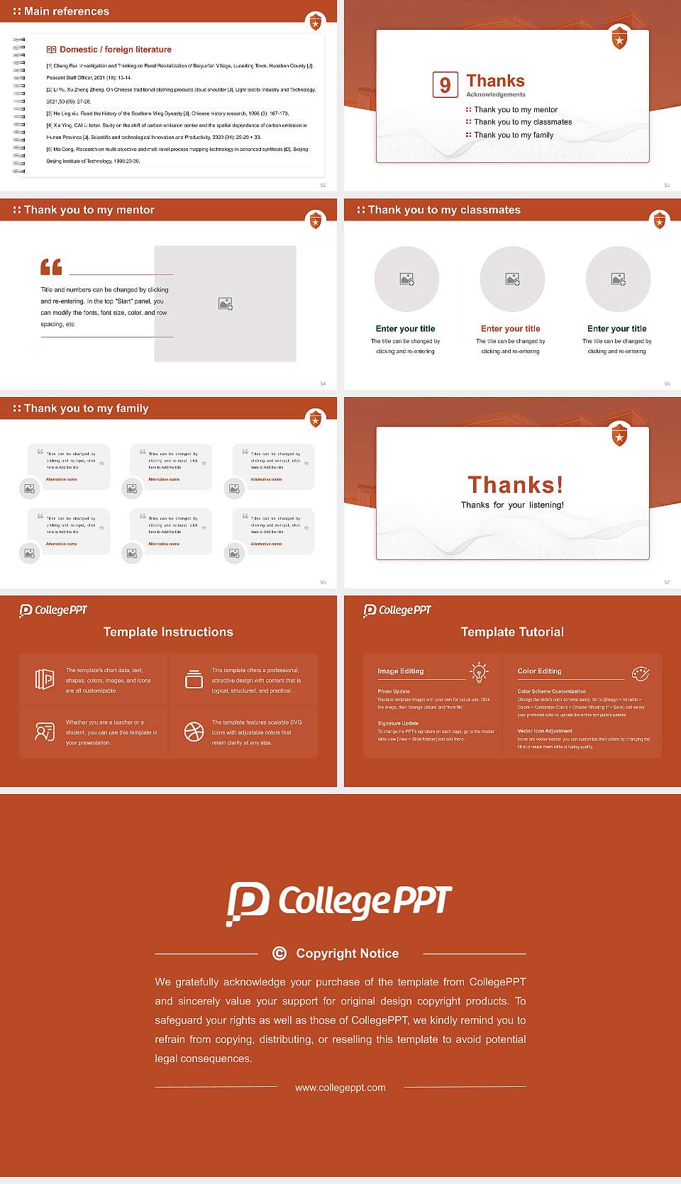 The University of Texas Health Science Center at San Antonio Graduation Thesis Defense PPT Template16:9 ratio PPT effect preview image7