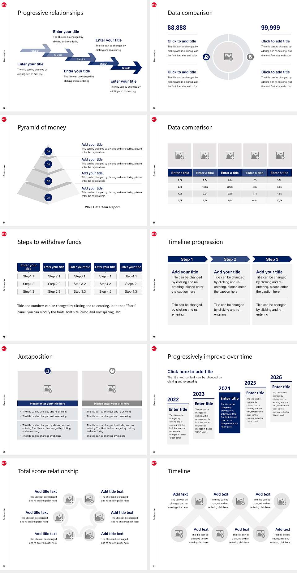 University of Illinois Chicago School of Law Competition/Entrepreneurship Contest PPT Template4:3 ratio PPT effect preview image8