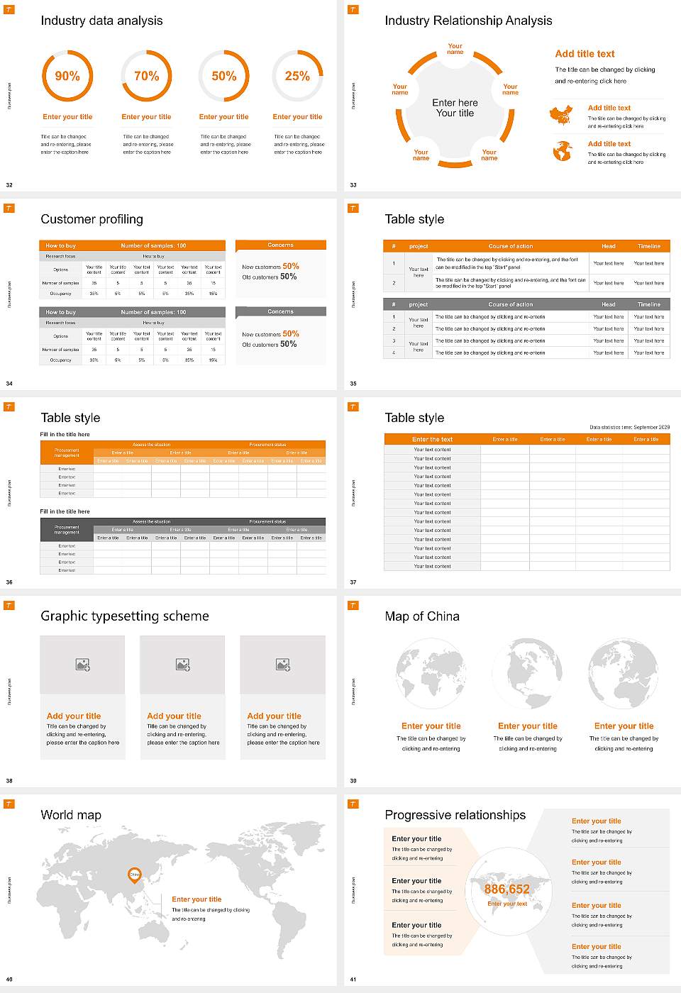 The University of Texas at El Paso Competition/Entrepreneurship Contest PPT Template16:9 ratio PPT effect preview image5