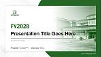 The Evergreen State College Academic Presentation/Research Findings Report PPT Template