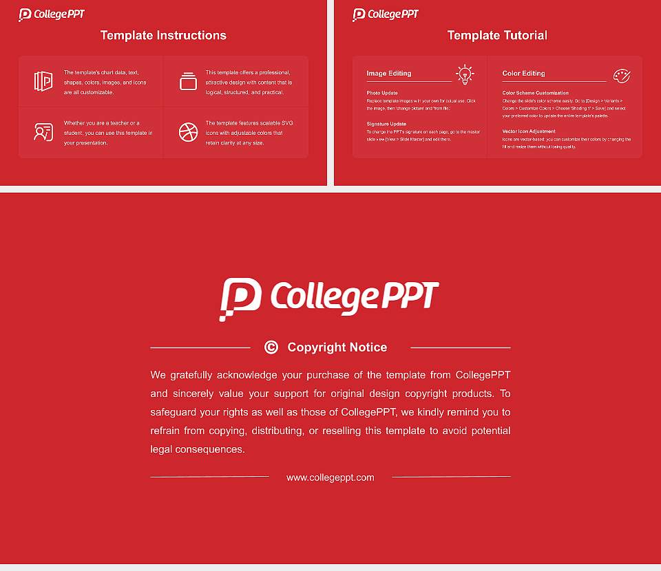 University of Montana-Western Course/Courseware Creation PPT Template16:9 ratio PPT effect preview image5