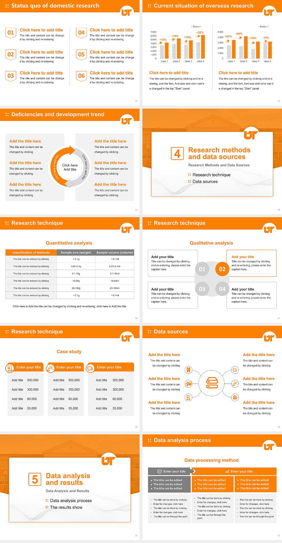 The University of Tennessee-Martin Graduation Thesis Defense PPT Template4:3 ratio PPT effect preview image4