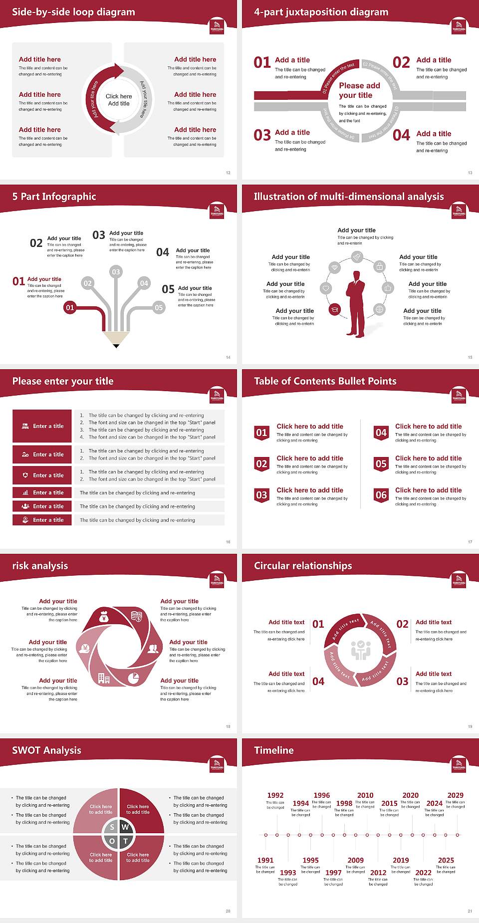 Transylvania University Academic Presentation/Research Findings Report PPT Template4:3 ratio PPT effect preview image3
