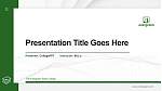 The Evergreen State College Thesis Proposal/Graduation Defense PPT Template