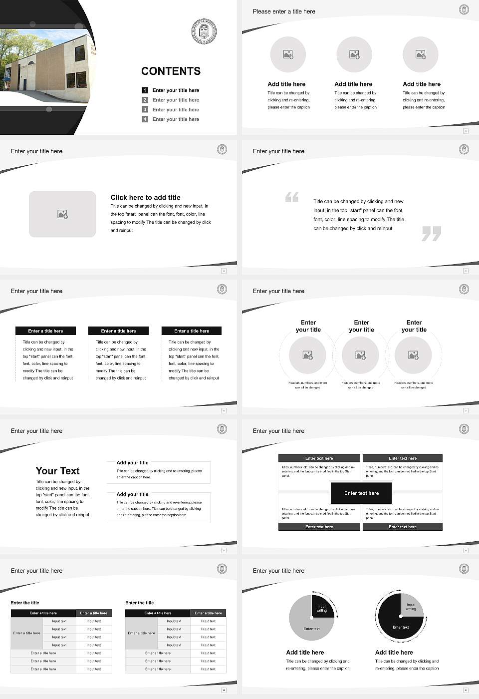 Theological Seminary of the Reformed Episcopal Church Course/Courseware Creation PPT Template16:9 ratio PPT effect preview image2