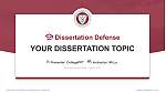 Thomas Aquinas College Graduation Thesis Defense PPT Template