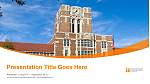 The University of Tennessee-Knoxville Unterricht Powerpoint Vorlage