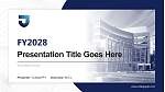 Thomas Jefferson University Academic Presentation/Research Findings Report PPT Template