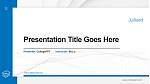 The Juilliard School Thesis Proposal/Graduation Defense PPT Template
